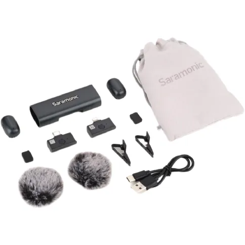 Saramonic Air SE-02 AI-powered wireless microphone set_9.webp