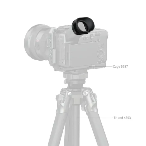 SmallRig 5713 Oculairrubber voor Sony FX2 3.webp