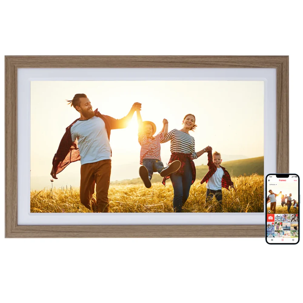 Rollei Smart Frame WiFi 212 Wood Br