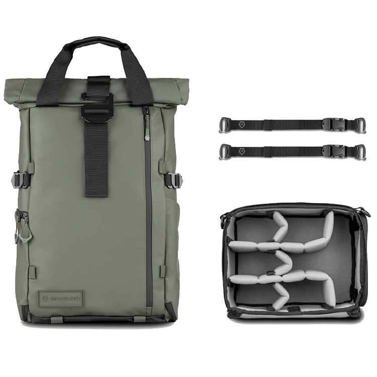 WANDRD PRVKE Photo Bundle Rucksack V4 - Wasatch Green - 31L