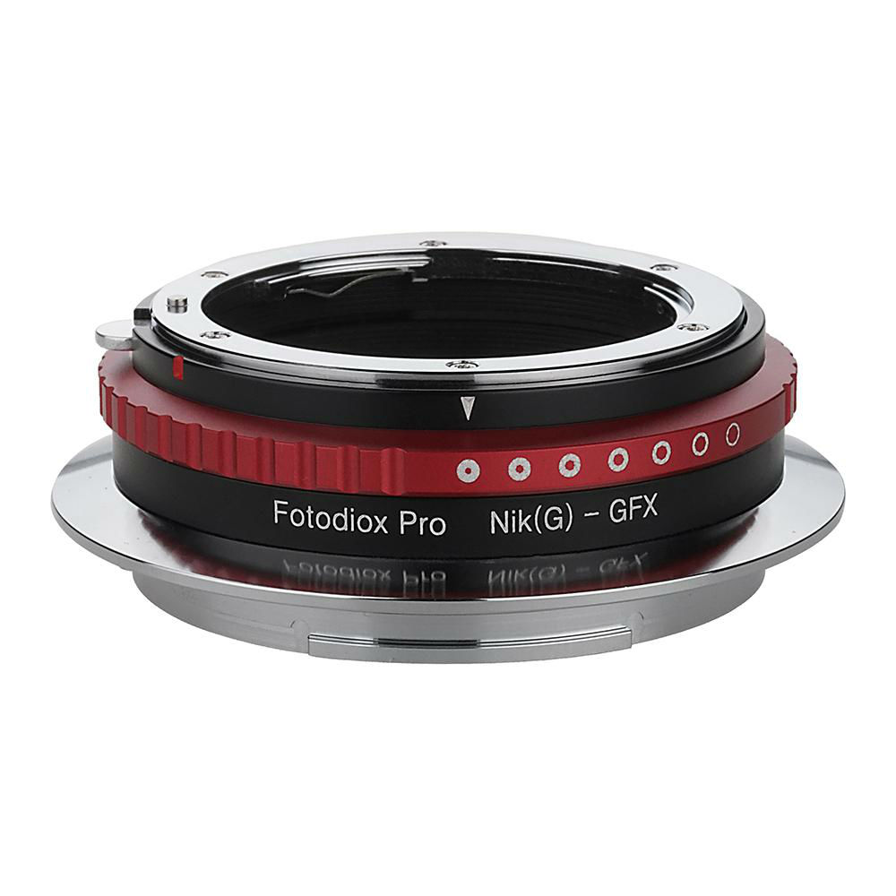 Fotodiox Pro Lens Mount - Nikon Nikkor F-Mount G-Type auf Fujifilm G-Mount (NikG-GFX-Pro)