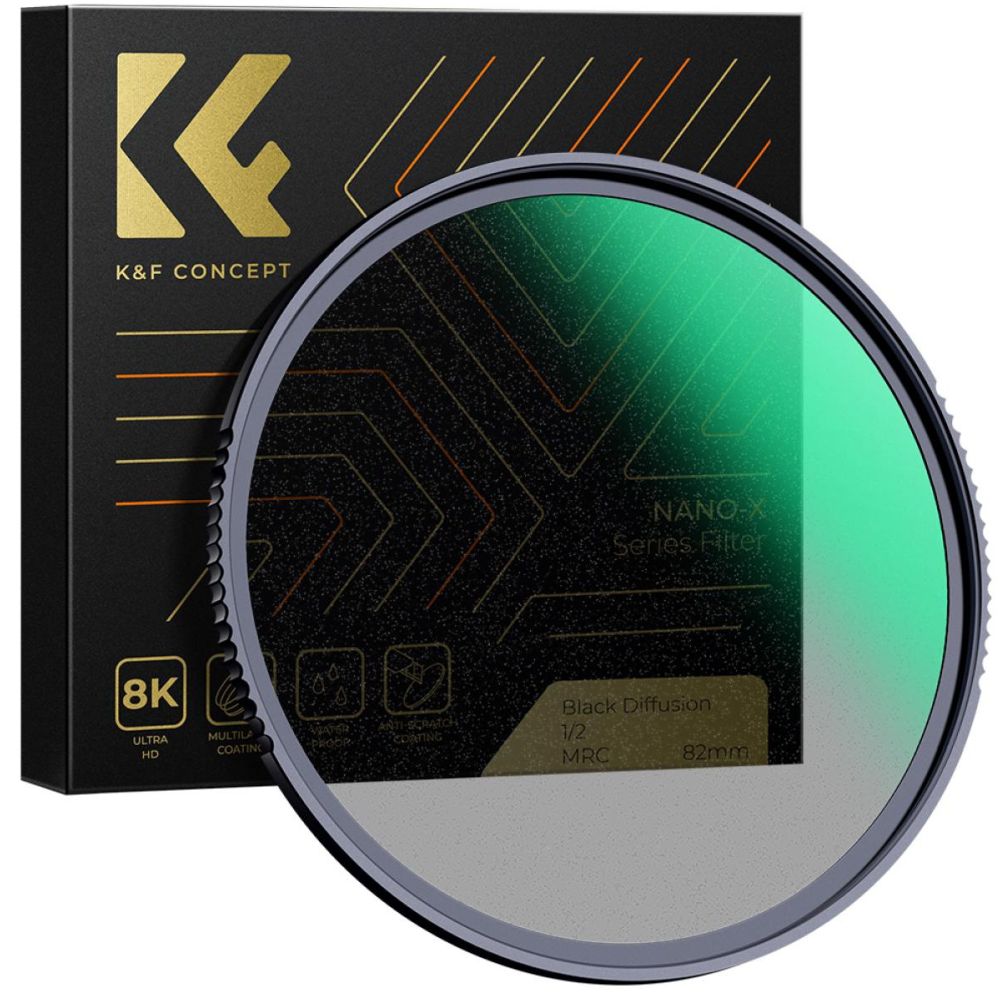 K&F Concept 1/2 Black Mist Filter Nano X - 55mm