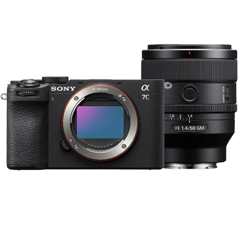 Sony Alpha 7C II Schwarz + 50mm F/1.4 GM