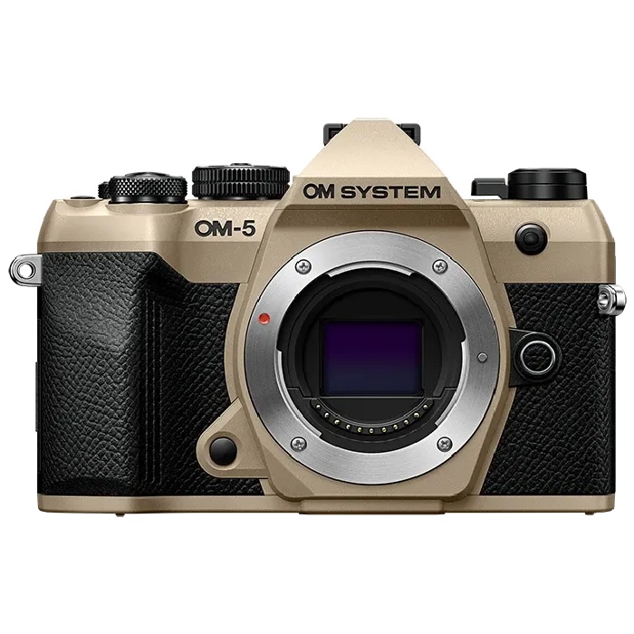 OM SYSTEM OM-5 Mark II Gehäuse beige