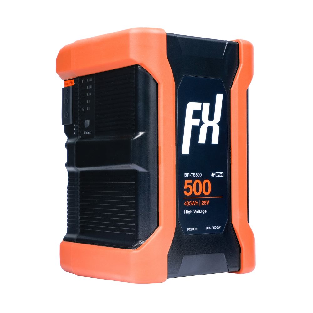 Fxlion BP7S500 26V / 489Wh V-Mount Hochleistungs-wasserdichter Akku
