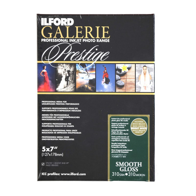 Ilford GALERIE Prestige Smooth Gloss 13x18cm 100 vel