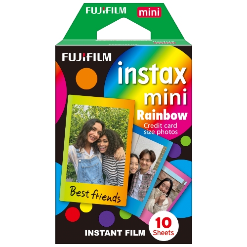 Fujifilm INSTAX mini Regenbogen Sofortbildfilm