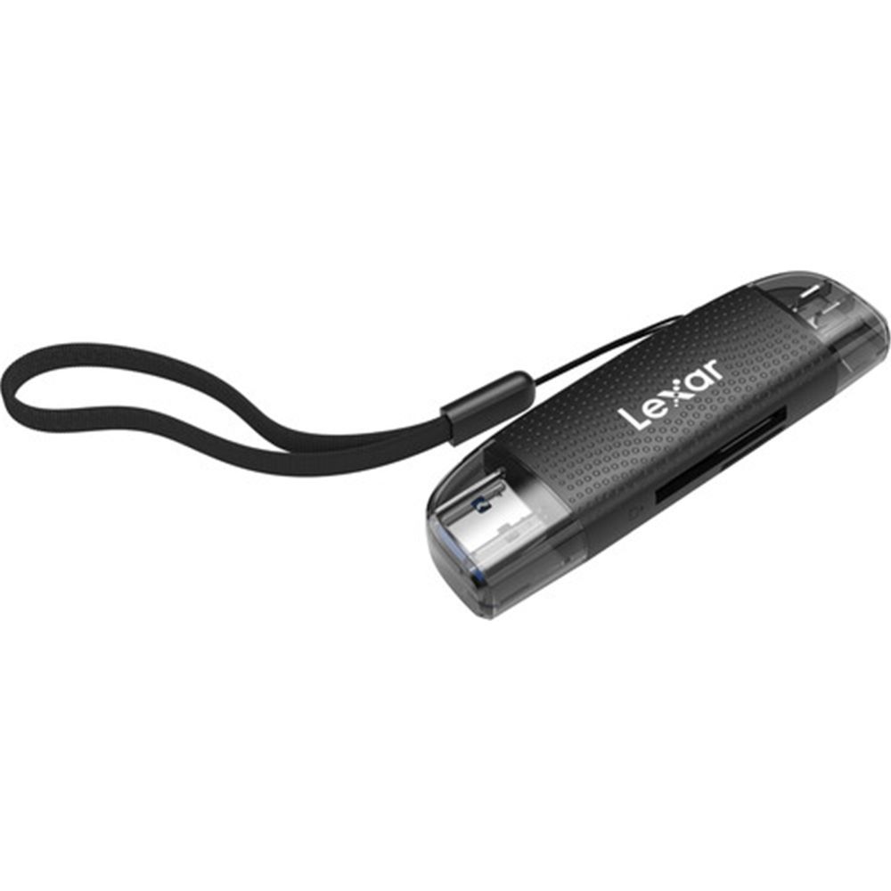 Lexar Kartenleser LRW310 Dual-Slot SD/microSD USB 3.1 A & C