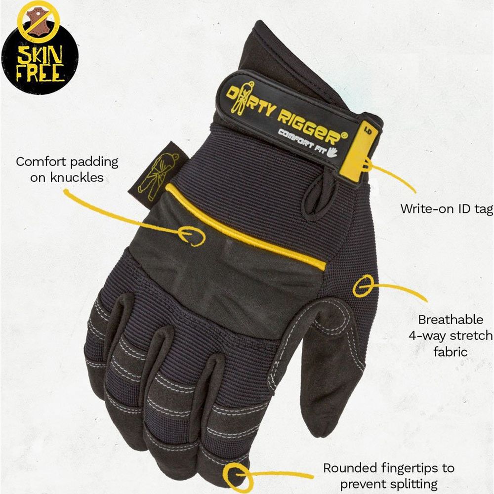 Dirty Rigger Comfort Fit Riggerhandschuh (V1.6) XXL