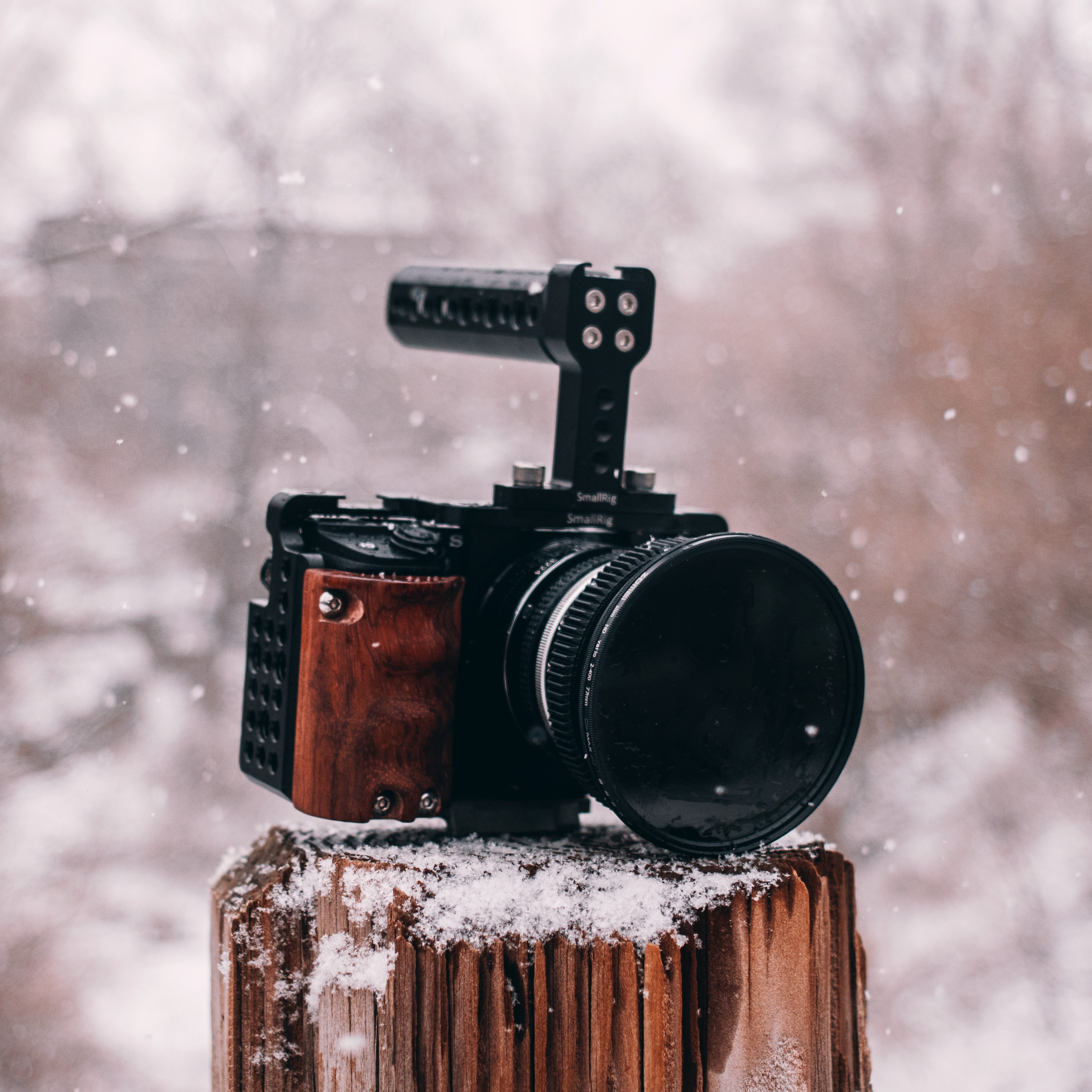 Schutz deine Kameraaustustung winter