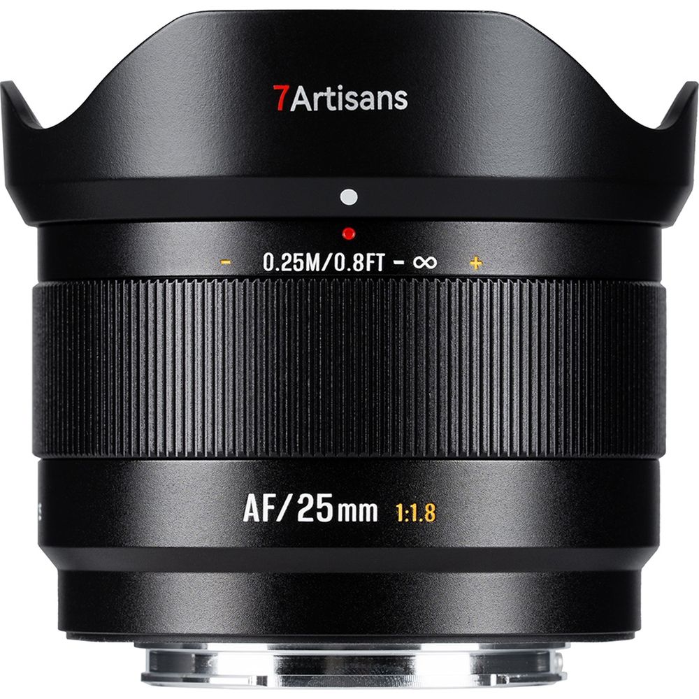 7Artisans AF 25mm F/1.8 APS-C Fuji FX-Mount Schwarz