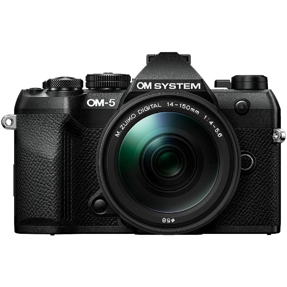 OM SYSTEM OM-5 II Schwarz + 14-150 mm F/4,0-5,6 ED II