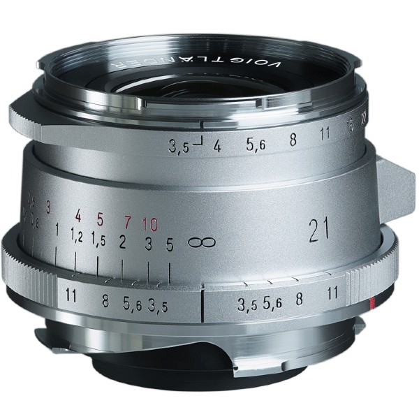 Voigtländer Color-Skopar 21 mm F/3.5 VM Asphärische Objektiv Typ II Silber