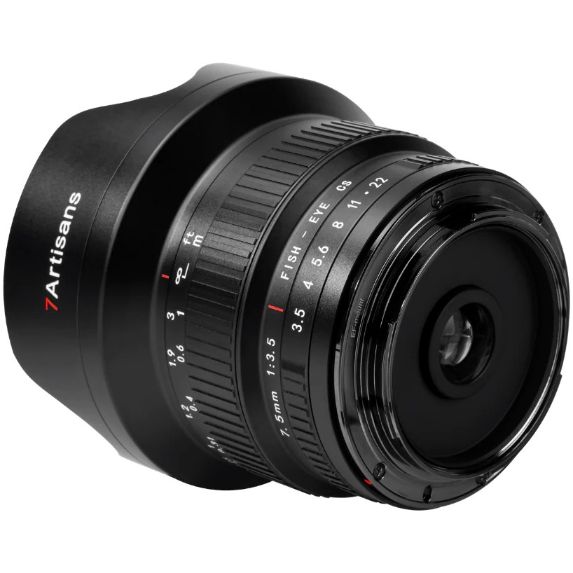 7artisans 7,5mm F/3,5 Nikon F Mount für DSLR - Schwarz