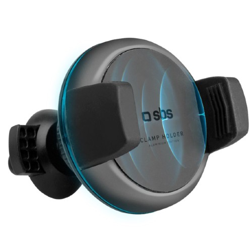 SBS Wireless Clamp Rundtelefon Autohalter Qi Ladegerät 10W