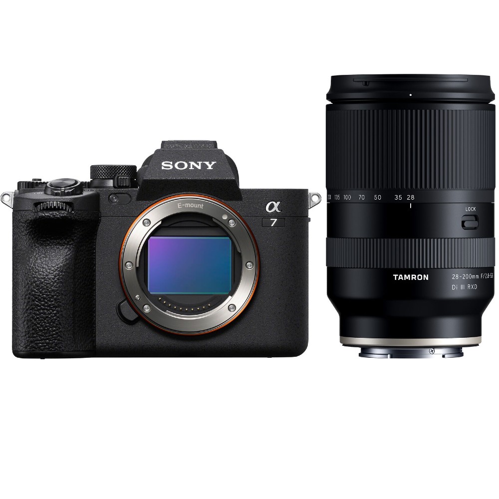 Sony Alpha 7 IV + Tamron 28-200 mm F/2.8-5.6 Di III RXD Sony FE