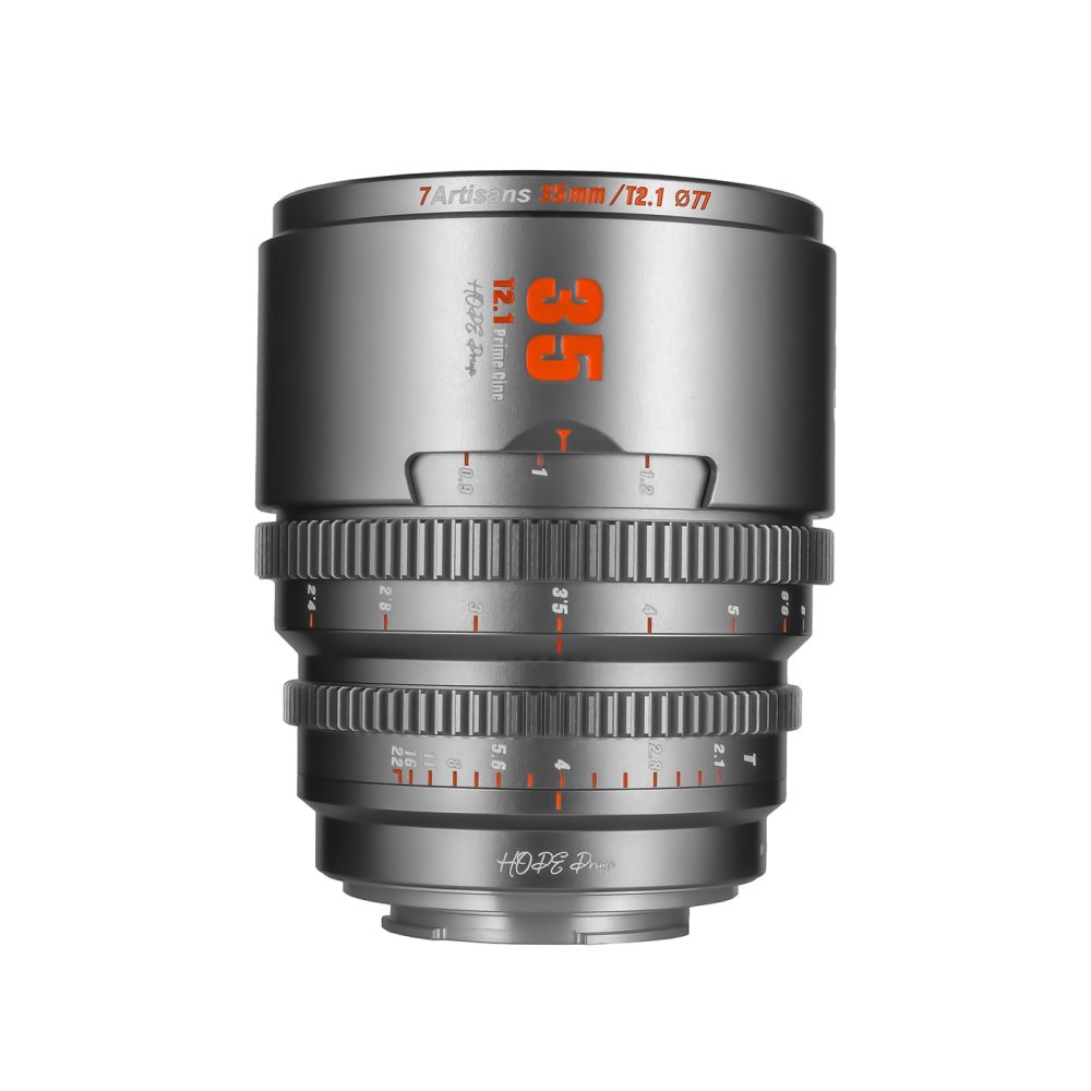 7artisans 35mm T2.1 Sony (E-Mount) Titanium Grau