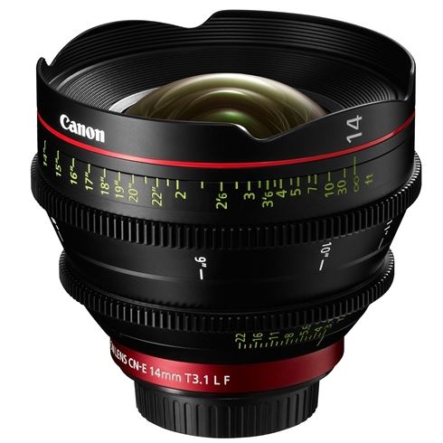 Canon CN-E 14mm T3,1 L F Cinema EF