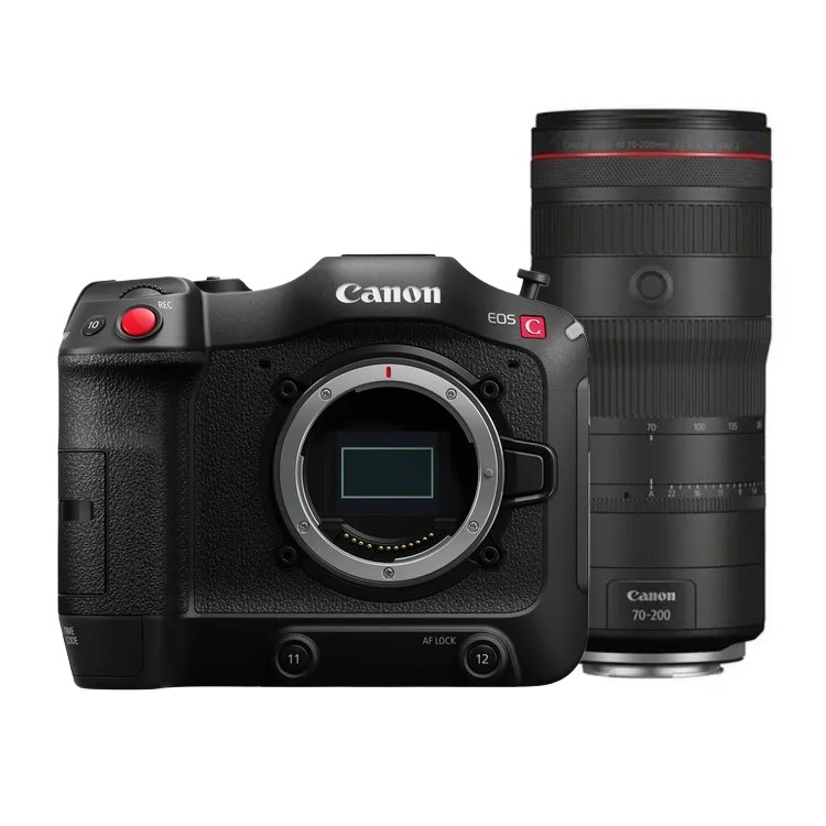 Canon EOS C70 Body + RF 70-200mm F/2.8L IS USM Z - Black
