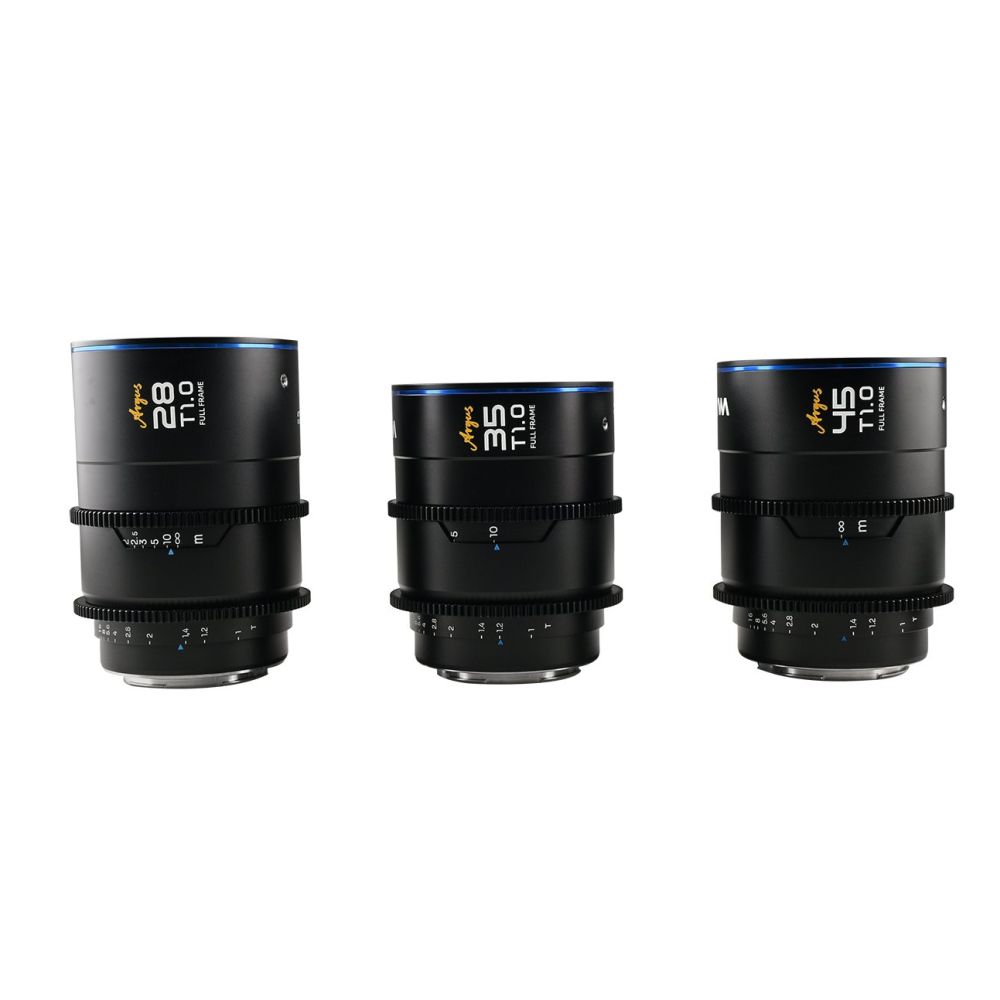 Laowa Argus FF Cine 3-Objektiv-Bundle (28mm, 35mm, 45mm) Nikon Z