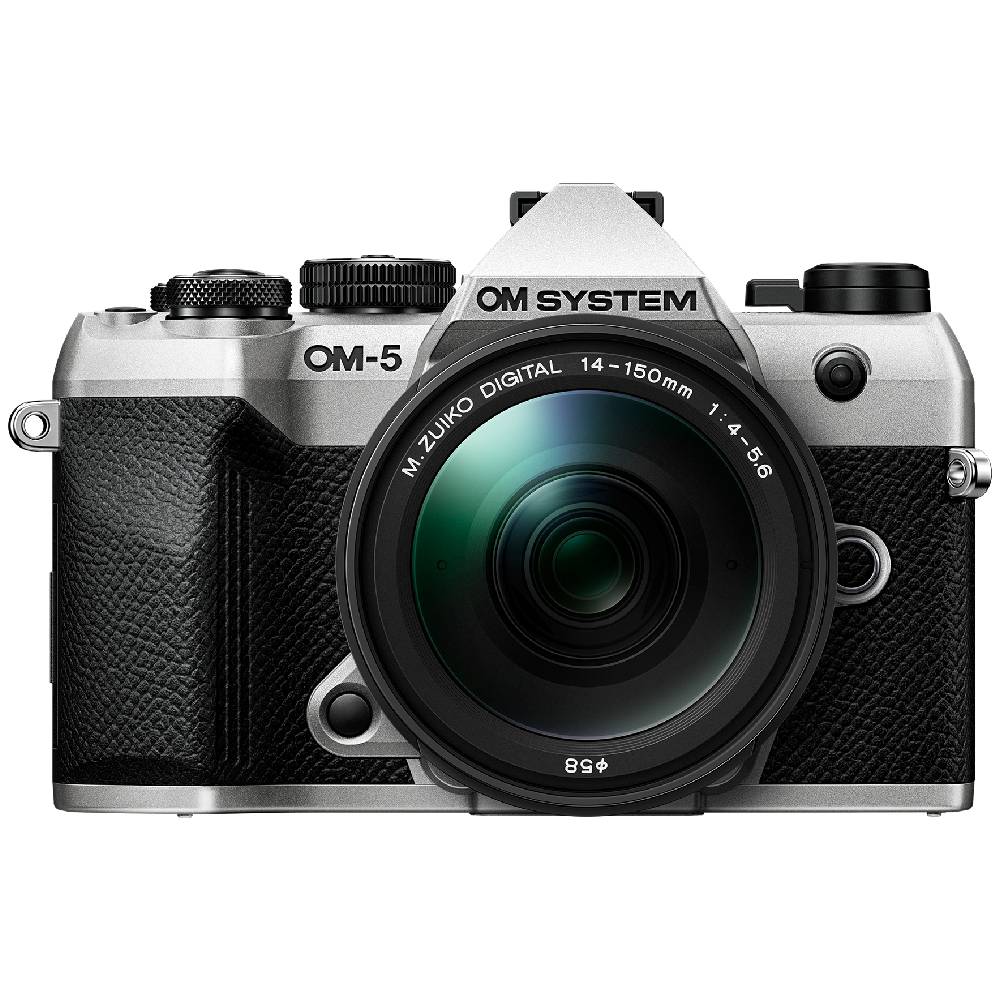 OM SYSTEM OM-5 II Silber + 14-150 mm F/4,0-5,6 ED II