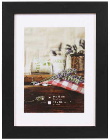 Henzo Jardin 10.5x15 Frame schwarz