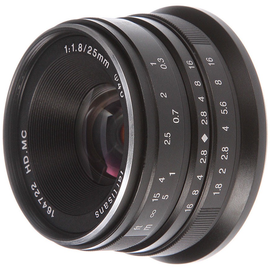 7artisans 25mm F/1.8 schwarz für Sony E-mount