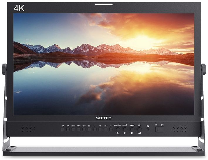 SEETEC 21,5-Zoll 3G SDI 4K HDMI Pro Broadcast LCD Monitor (mit Flightcase)