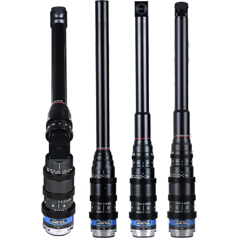 Laowa Probe Zoom 4-Objektiv-Set 15-24mm T8 Objektiv (DV+35+90+PP) Arri PL