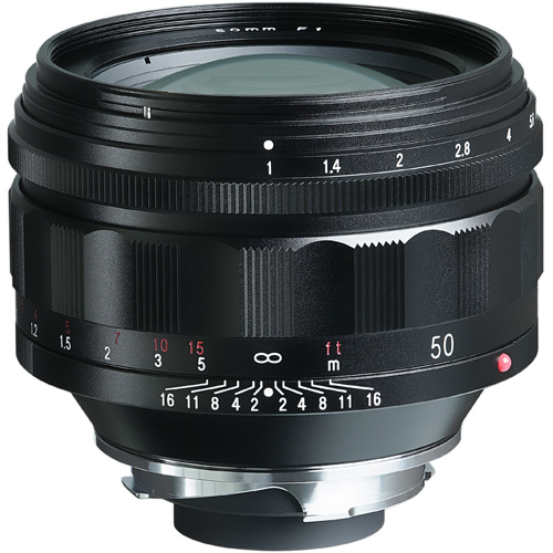 Voigtländer Nokton 1.0/50 mm asphärisches VM-Objektiv Schwarz