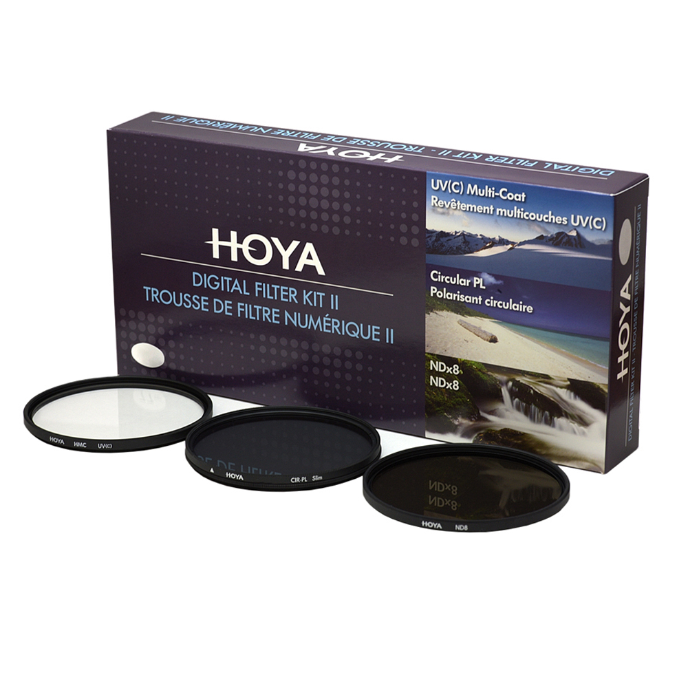 Hoya 62mm Digital Filter Kit II (3 filters)