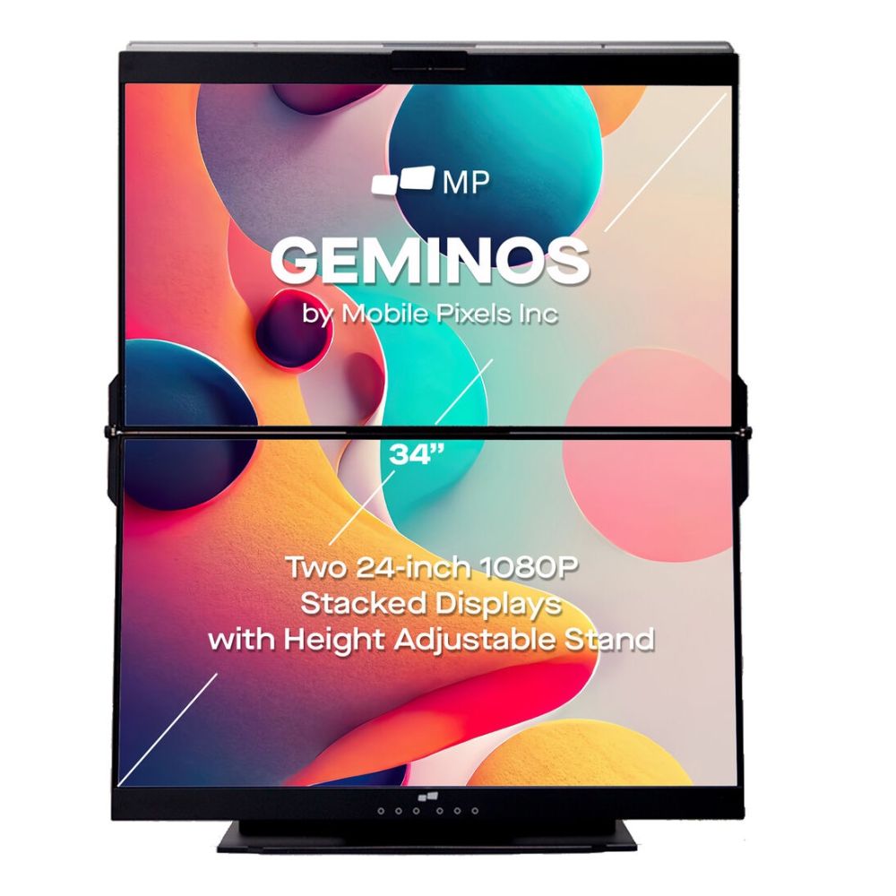 Mobile Pixels Geminos 24-Zoll-Doppelmonitor