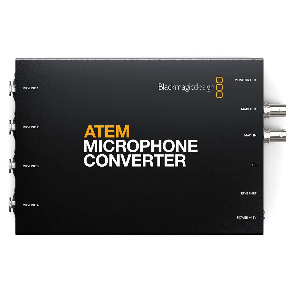 Blackmagic ATEM Mikrofonkonverter