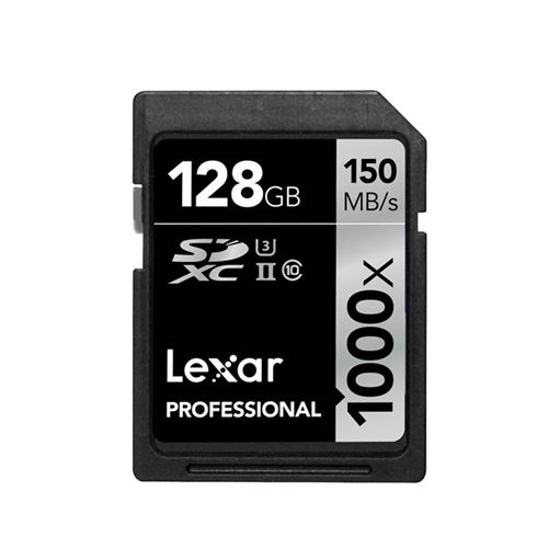 Lexar SDXC Professional 128GB 1000x UHS-II 
