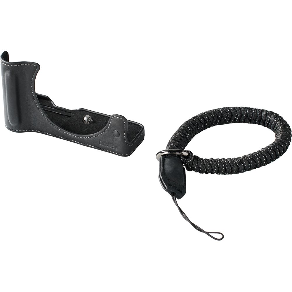 SmallRig 5433 Halb-Ledertasche für Canon EOS R50 V (Schwarz)