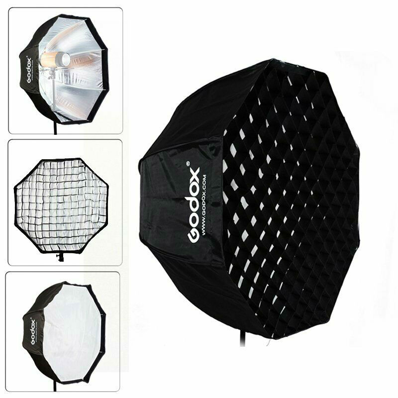 Godox-Softbox mit Schirmanschluss 95 cm + Gitter