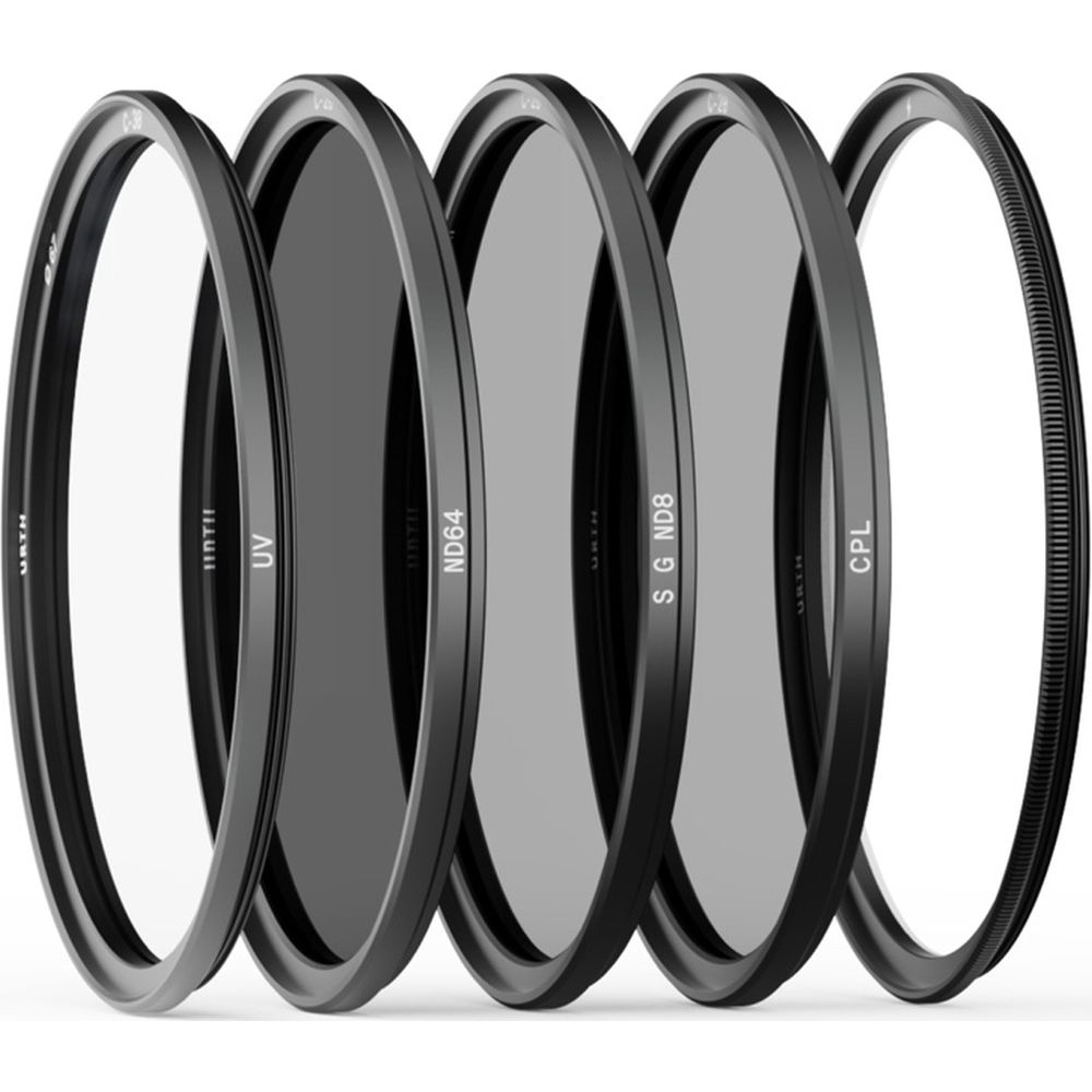 Urth 46mm Magnetisches Landschaftsfilter-Set Plus+ (UV, CPL, SGND8, ND64)