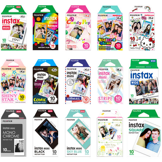 Fujifilm Instax Mini Instant Film 20 Foto-Papier für alle Instax mini cameras 