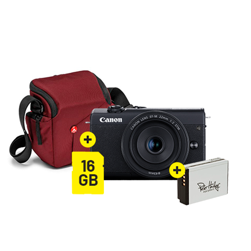 Canon EOS M200 + 15-45mm starter kit