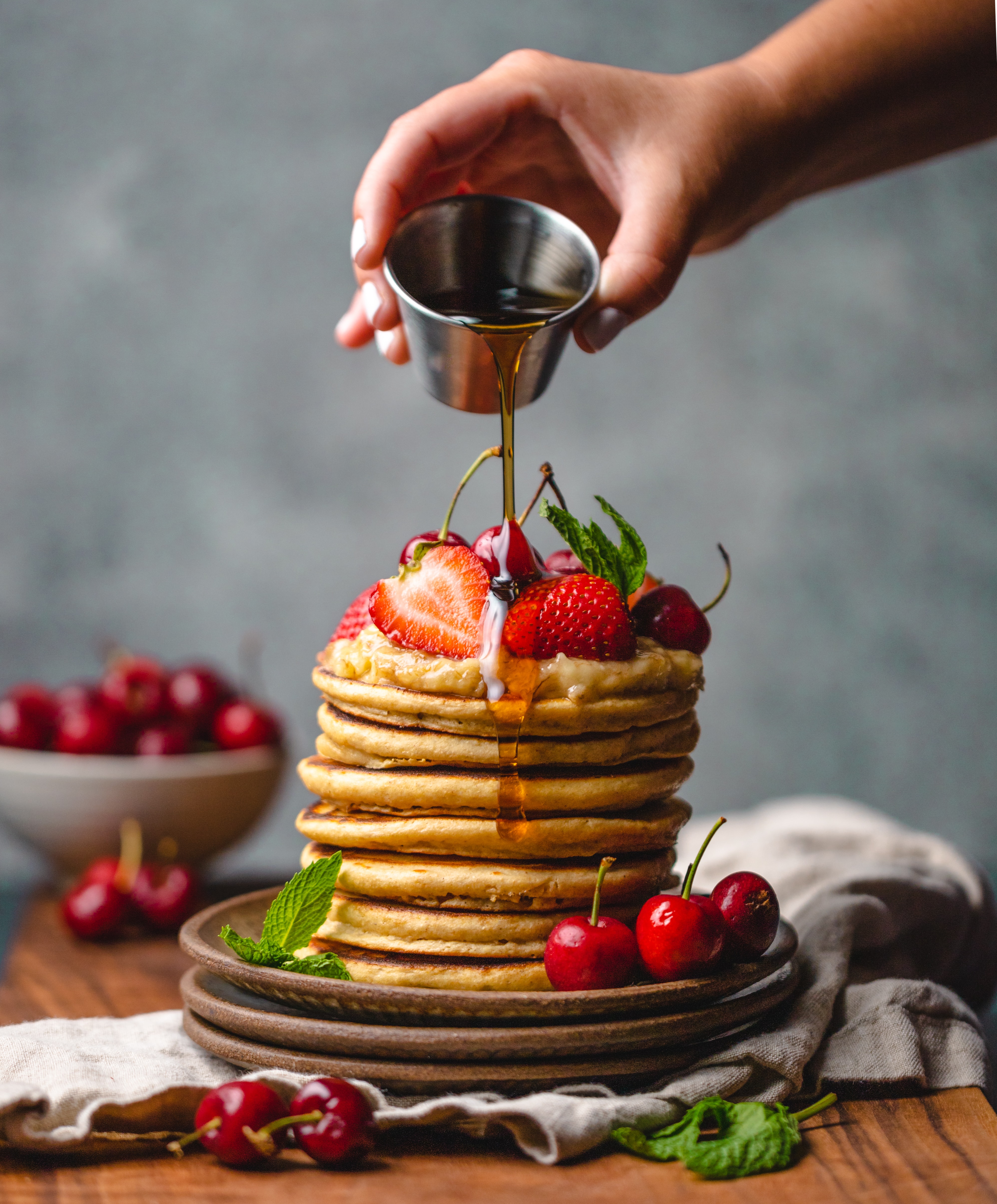 Foodfotografie pancakes