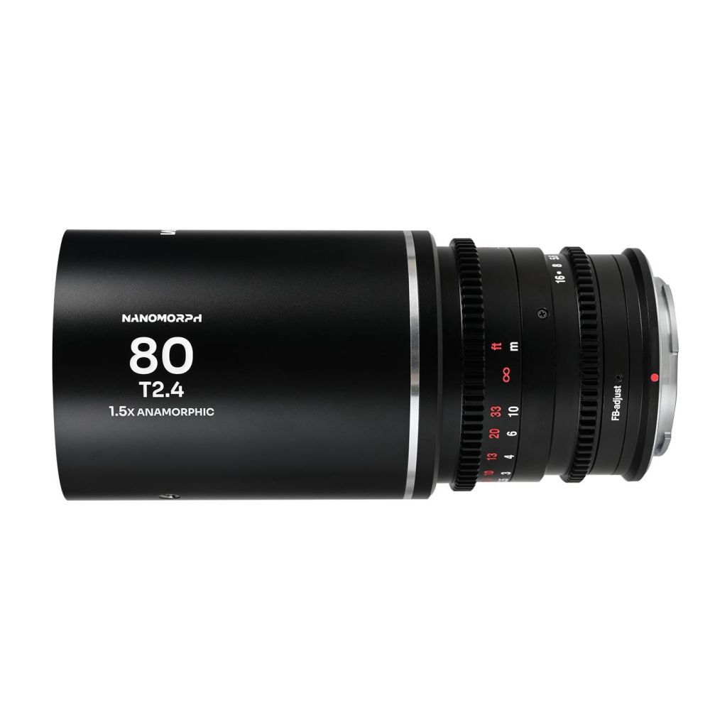 Laowa Nanomorph 80mm T2.4 1.5x S35 (Silber) Fuji X