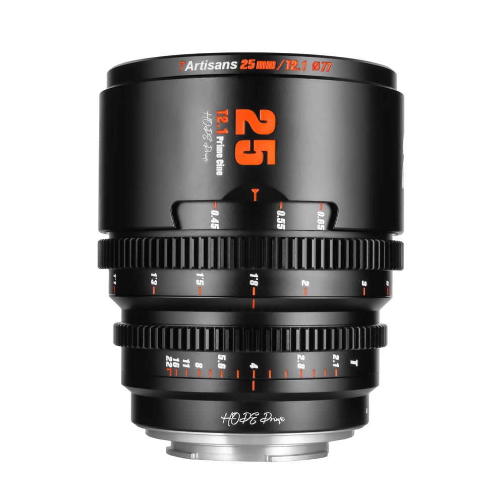 7artisans 25mm T2.1 M43 (Panasonic, Olympus) schwarz
