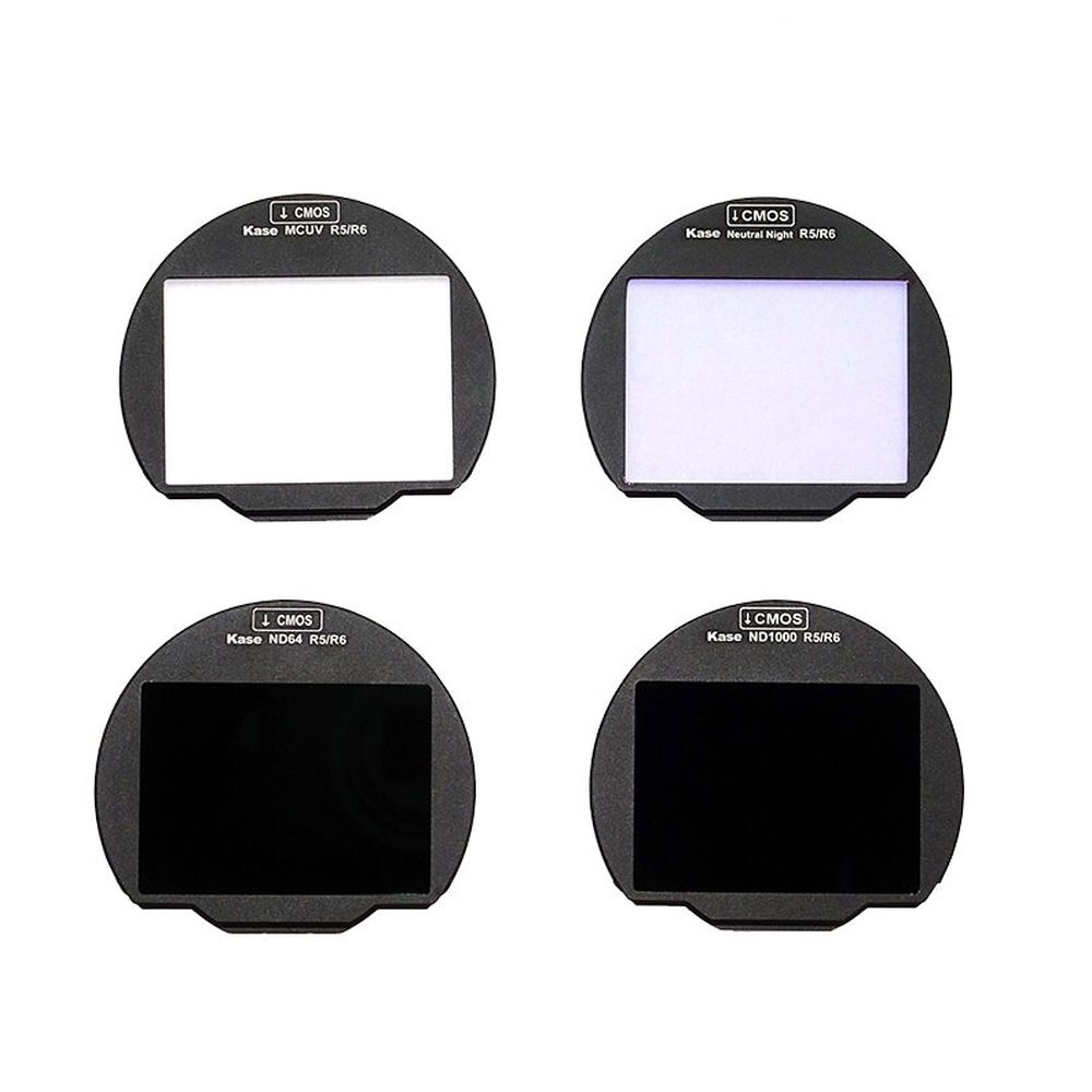 Kase Clip-in Filter Canon R5 R6 4 in 1 Set (MCUV, Neutral Night, ND64, ND1000)