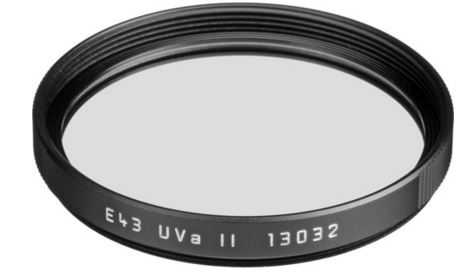Leica 13032 Filter UVa II E 43 schwarz
