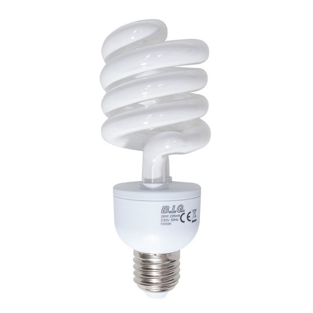 Helios Spiral-Tageslichtlampe, 26 W/230V, E-27