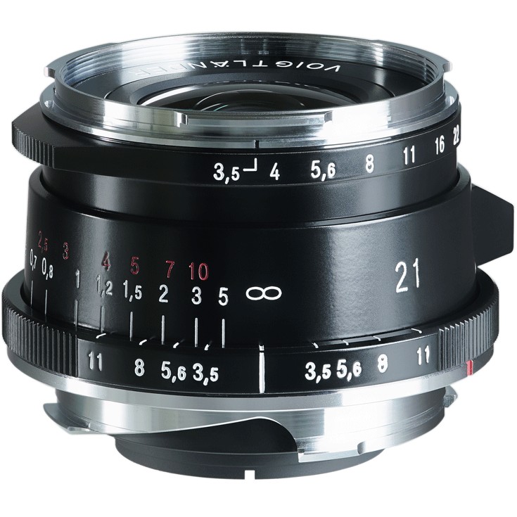 Voigtländer Color-Skopar 21 mm F/3.5 VM Asphärische Objektiv Typ II Schwarz