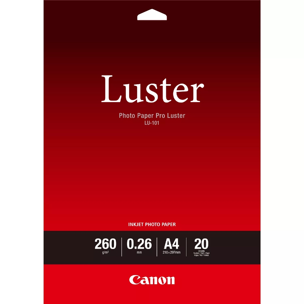Canon LU-101 Photo Paper Pro Luster A4 20 Blatt 260g
