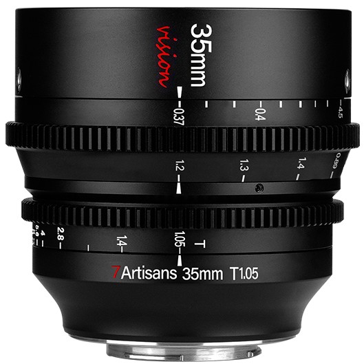 7artisans 35 mm T1.05 Panasonic/Leica/Sigma (L Mount) Schwarz