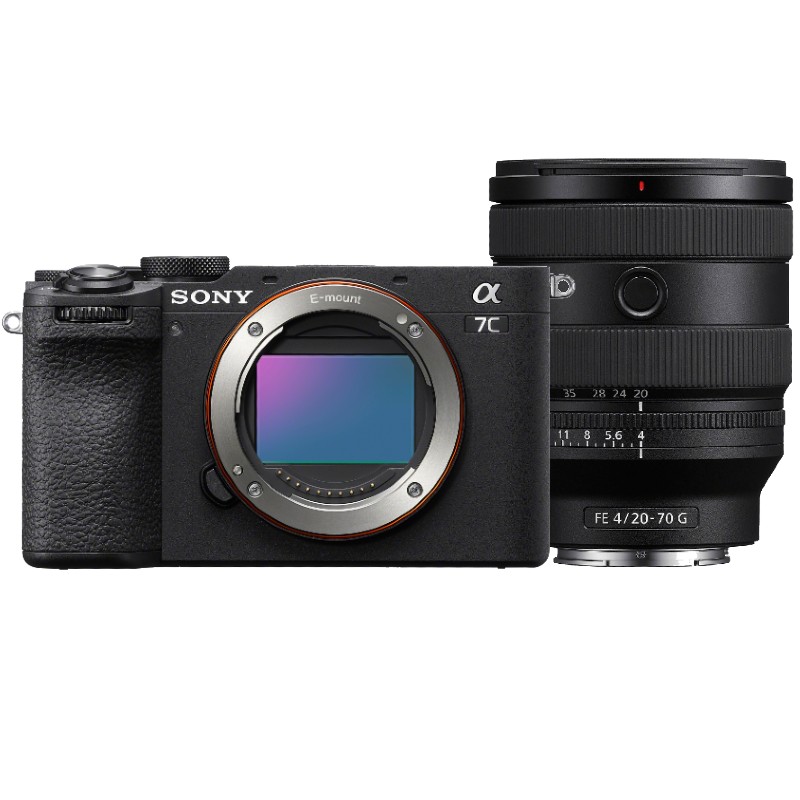 Sony Alpha 7C II Schwarz + 20-70mm F/4.0 G